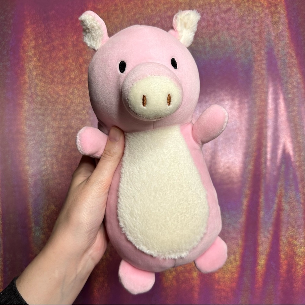 Kenzie/Peter the Pig 8" Hugmee Squishmallow Fuzzy Belly Easter Spring 2019
